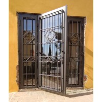 CANCELLO PORTONE in Ferro Battuto . Realizzazioni Personalizzate . cod. 551 . Detrazioni 50%