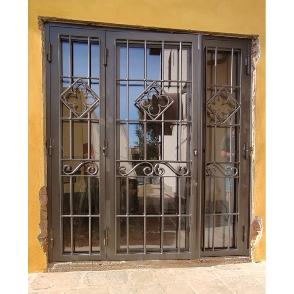 CANCELLO PORTONE in Ferro Battuto . Realizzazioni Personalizzate . cod. 551 . Detrazioni 50%