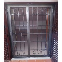 CANCELLO PORTONE in Ferro Battuto . Realizzazioni Personalizzate . cod. 555 . Detrazioni 50%