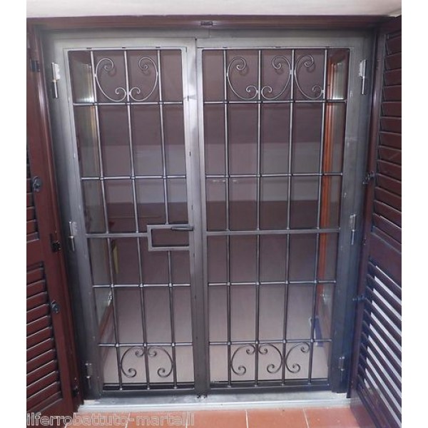 CANCELLO PORTONE in Ferro Battuto . Realizzazioni Personalizzate . cod. 555 . Detrazioni 50%