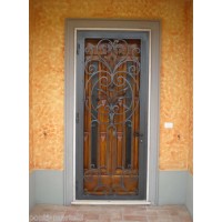 CANCELLO PORTONE in Ferro Battuto . Realizzazioni Personalizzate . cod. 565 . Detrazioni 50%