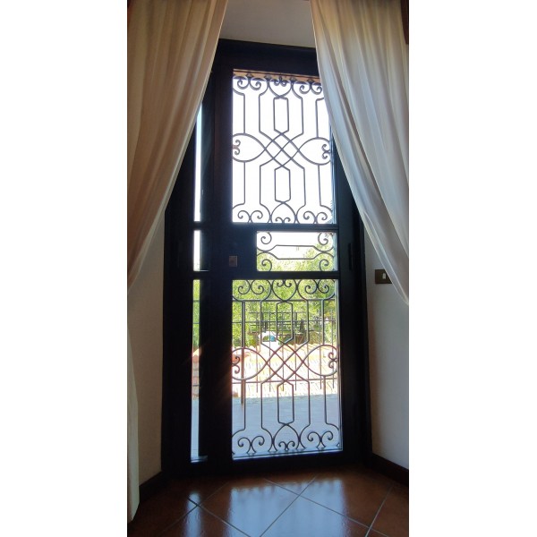 CANCELLO PORTONE in Ferro Battuto . Realizzazioni Personalizzate . cod. 566 . Detrazioni 50%