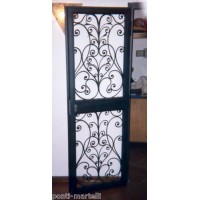 Wrought Iron Gate Door. Personalised Executions. 567