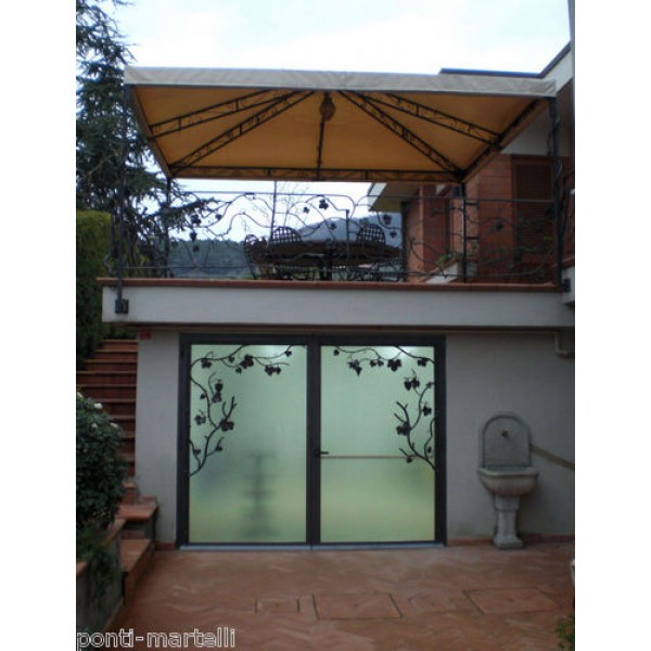 CANCELLO PORTONE in Ferro Battuto . Realizzazioni Personalizzate . cod. 576 . Detrazioni 50%