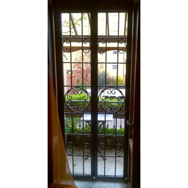 CANCELLO PORTONE in Ferro Battuto . Realizzazioni Personalizzate . cod. 590 . Detrazioni 50%