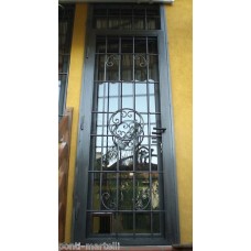 CANCELLO PORTONE in Ferro Battuto . Realizzazioni Personalizzate . cod. 590 . Detrazioni 50%