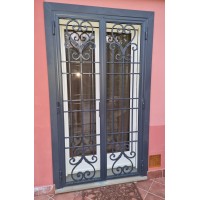 CANCELLO PORTONE in Ferro Battuto . Realizzazioni Personalizzate . cod. 595 . Detrazioni 50%