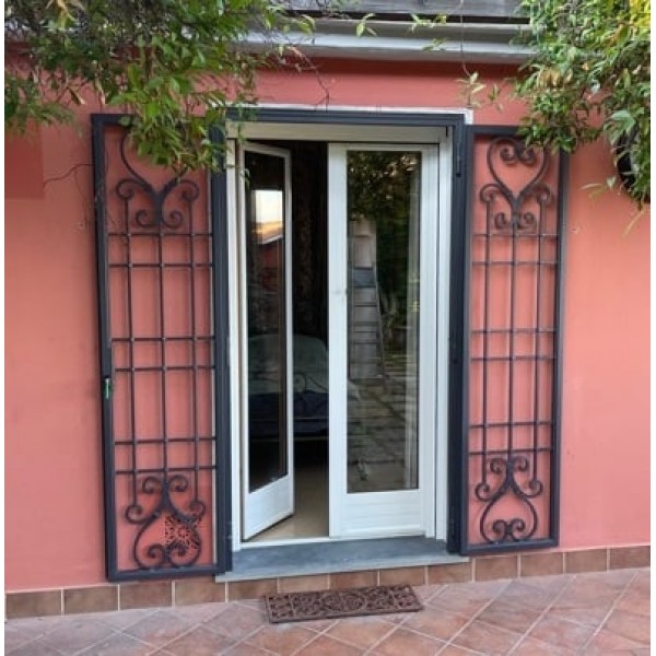 CANCELLO PORTONE in Ferro Battuto . Realizzazioni Personalizzate . cod. 595 . Detrazioni 50%