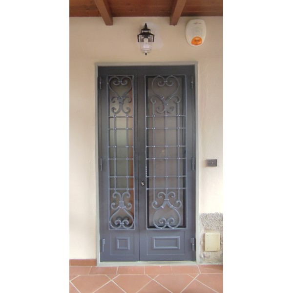 CANCELLO PORTONE in Ferro Battuto . Realizzazioni Personalizzate . cod. 595 . Detrazioni 50%