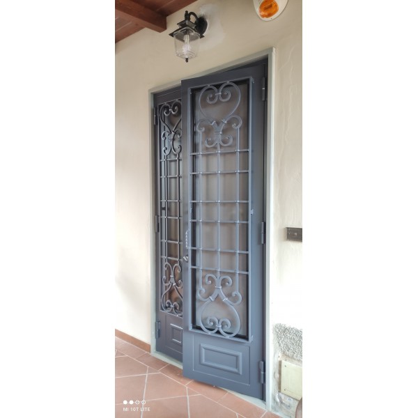 CANCELLO PORTONE in Ferro Battuto . Realizzazioni Personalizzate . cod. 595 . Detrazioni 50%