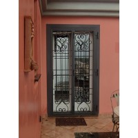 CANCELLO PORTONE in Ferro Battuto . Realizzazioni Personalizzate . cod. 595 . Detrazioni 50%
