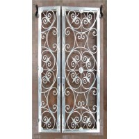 Wrought Iron Gate Door. Personalised Executions. 596
