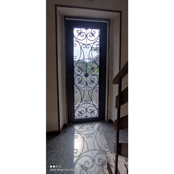 CANCELLO PORTONE in Ferro Battuto . Realizzazioni Personalizzate . cod. 596 . Detrazioni 50%