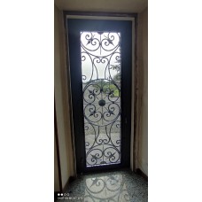 CANCELLO PORTONE in Ferro Battuto . Realizzazioni Personalizzate . cod. 596 . Detrazioni 50%..