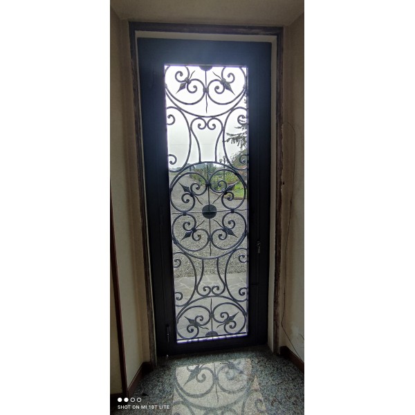 CANCELLO PORTONE in Ferro Battuto . Realizzazioni Personalizzate . cod. 596 . Detrazioni 50%..