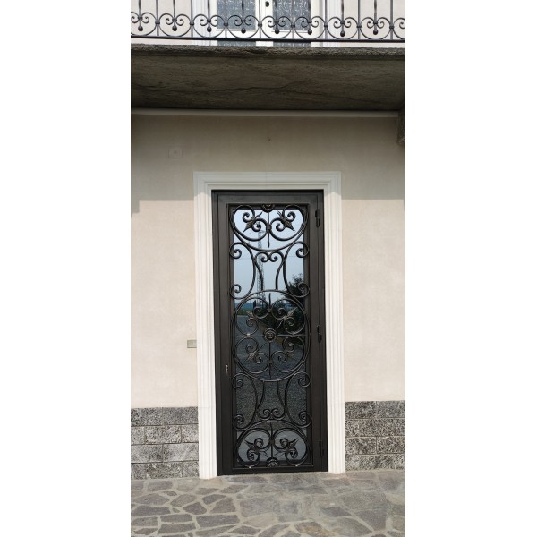CANCELLO PORTONE in Ferro Battuto . Realizzazioni Personalizzate . cod. 596 . Detrazioni 50%