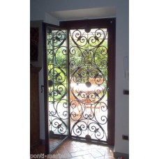 CANCELLO PORTONE in Ferro Battuto . Realizzazioni Personalizzate . cod. 596 . Detrazioni 50%..