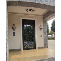 CANCELLO PORTONE in Ferro Battuto . Realizzazioni Personalizzate . cod. 596 . Detrazioni 50%..