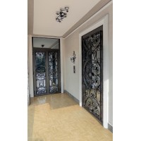 CANCELLO PORTONE in Ferro Battuto . Realizzazioni Personalizzate . cod. 596 . Detrazioni 50%..
