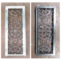 CANCELLO PORTONE in Ferro Battuto . Realizzazioni Personalizzate . cod. 596 . Detrazioni 50%..