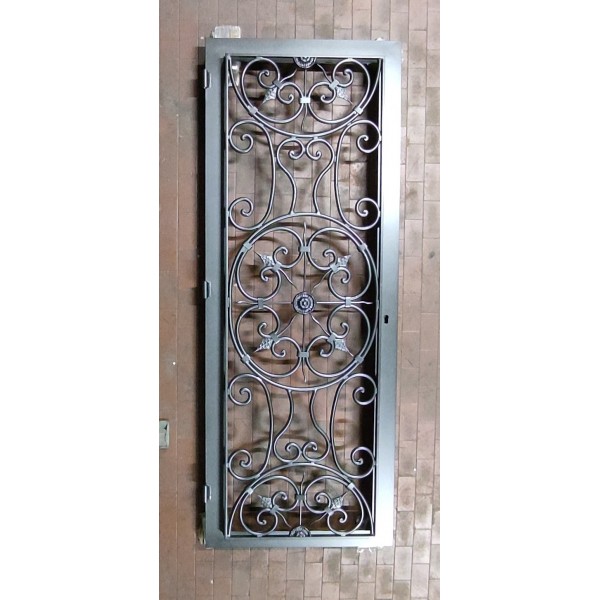 CANCELLO PORTONE in Ferro Battuto . Realizzazioni Personalizzate . cod. 596 . Detrazioni 50%..