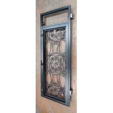 Wrought Iron Gate Door. Personalised Executions. 596