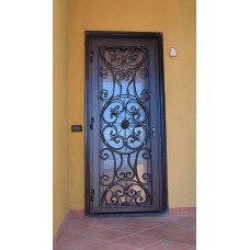 Wrought Iron Gate Door. Personalised Executions. 596