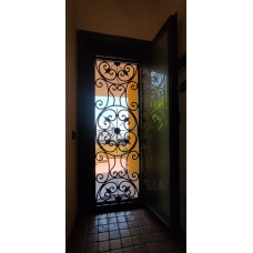 Wrought Iron Gate Door. Personalised Executions. 596
