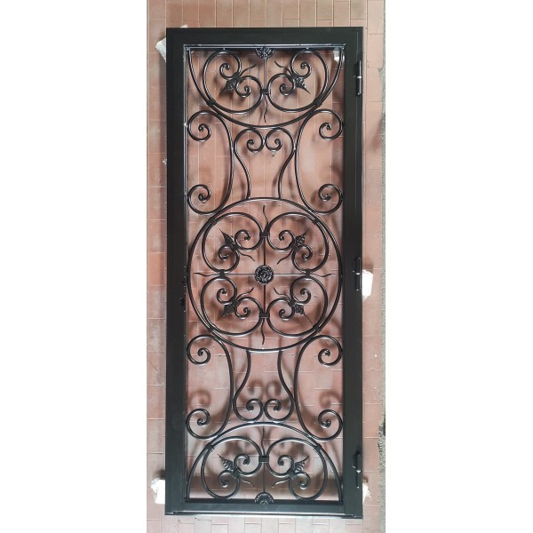 Wrought Iron Gate Door. Personalised Executions. 596