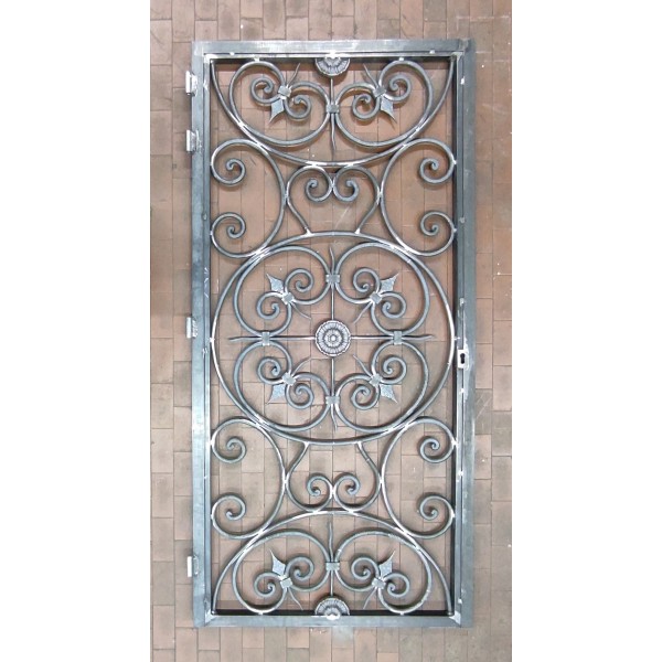 Wrought Iron Gate Door. Personalised Executions. 596