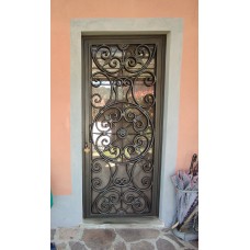 CANCELLO PORTONE in Ferro Battuto . Realizzazioni Personalizzate . cod. 596 . Detrazioni 50%..