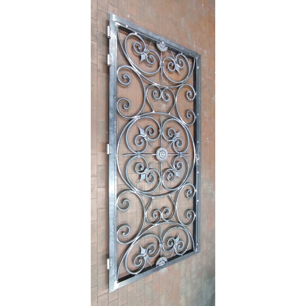 Wrought Iron Gate Door. Personalised Executions. 596