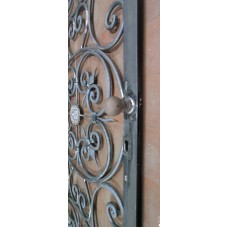 CANCELLO PORTONE in Ferro Battuto . Realizzazioni Personalizzate . cod. 596 . Detrazioni 50%..