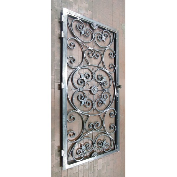 Wrought Iron Gate Door. Personalised Executions. 596