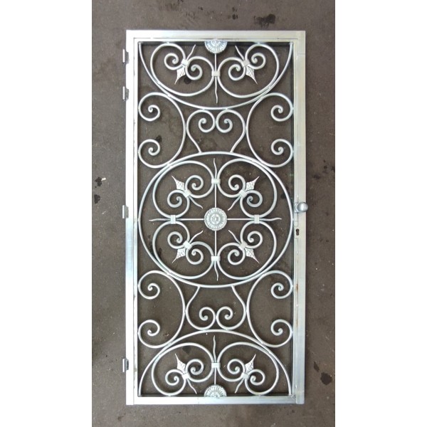 Wrought Iron Gate Door. Personalised Executions. 596