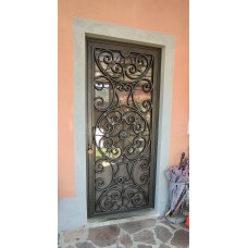 CANCELLO PORTONE in Ferro Battuto . Realizzazioni Personalizzate . cod. 596 . Detrazioni 50%..