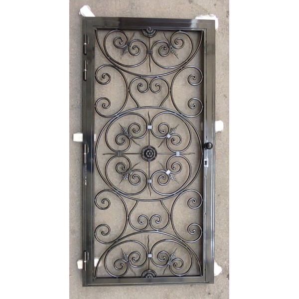 CANCELLO PORTONE in Ferro Battuto . Realizzazioni Personalizzate . cod. 596 . Detrazioni 50%..