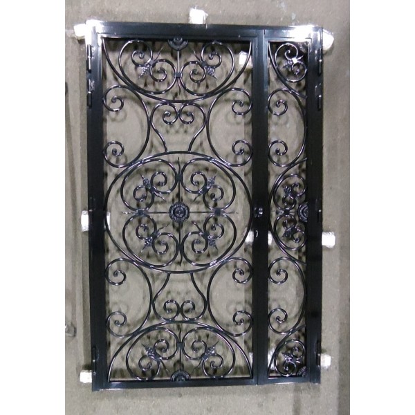 CANCELLO PORTONE in Ferro Battuto . Realizzazioni Personalizzate . cod. 596 . Detrazioni 50%..