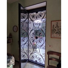 Wrought Iron Gate Door. Personalised Executions. 596