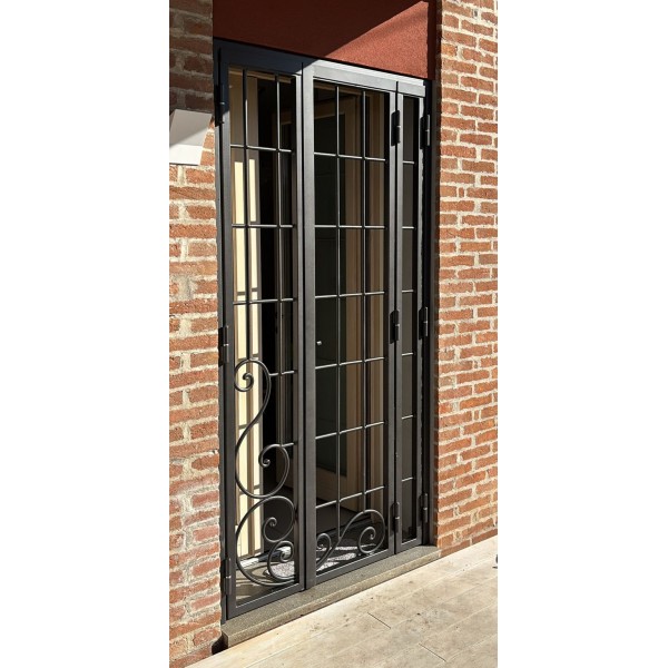 CANCELLO PORTONE in Ferro Battuto . Realizzazioni Personalizzate . cod. 597 . Detrazioni 50%