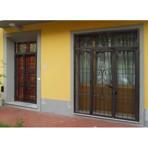 CANCELLO PORTONE in Ferro Battuto . Realizzazioni Personalizzate . cod. 599 . Detrazioni 50%