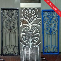 Wrought Iron Gate Door. Personalised Executions. 565