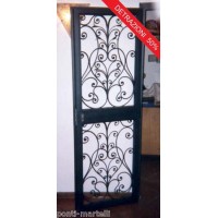 Wrought Iron Gate Door. Personalised Executions. 567