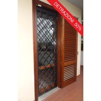 CANCELLO PORTONE in Ferro Battuto . Realizzazioni Personalizzate . cod. 580 . Detrazioni 50%.