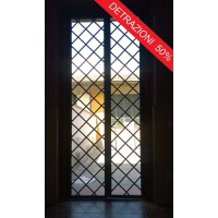 CANCELLO PORTONE in Ferro Battuto . Realizzazioni Personalizzate . cod. 580 . Detrazioni 50%.