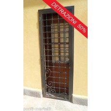 CANCELLO PORTONE in Ferro Battuto . Realizzazioni Personalizzate . cod. 586 . Detrazioni 50%