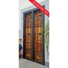 CANCELLO PORTONE in Ferro Battuto . Realizzazioni Personalizzate . cod. 595 . Detrazioni 50%