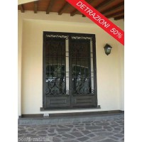 Wrought Iron Gate Door. Personalised Executions. 595