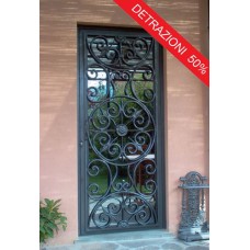 CANCELLO PORTONE in Ferro Battuto . Realizzazioni Personalizzate . cod. 596 . Detrazioni 50%..
