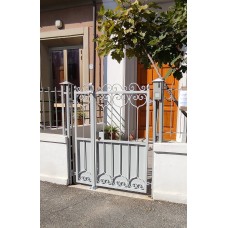 Wrought Iron Pedestrian Gate. Personalised Executions. 049